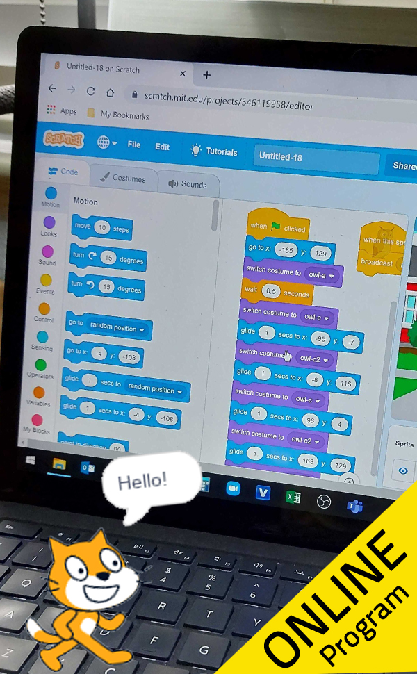 Code Around the World with Scratch - Science World