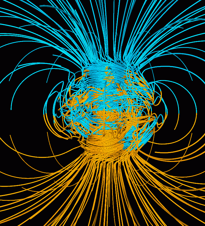 Earth's Magnetic Field Lines